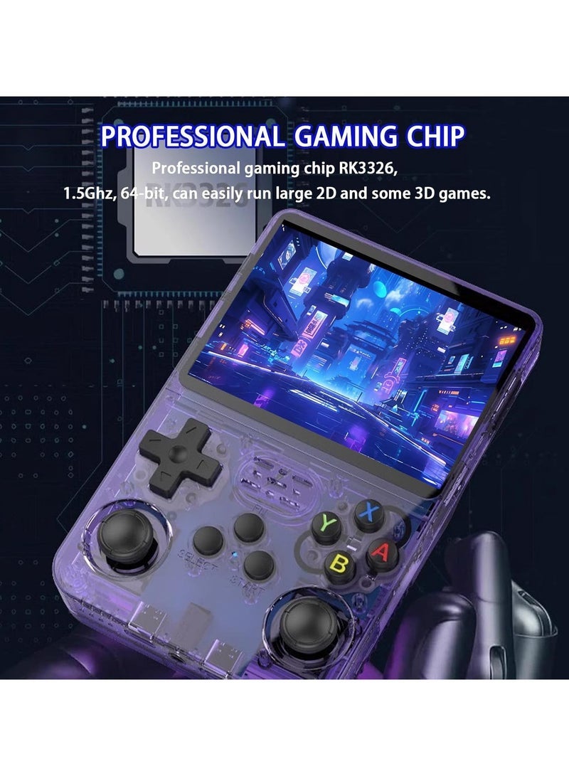 JAJEEK R36S Retro Handheld Gaming Console 64GB – 30,000+ Preloaded Games, 3.5-inch IPS HD Screen, Linux Dual System, 3500mAh Battery, Portable Retro Game Console for Kids & Adults - Image 5