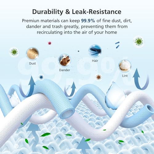 Beckacher 16 Pack Vacuum Bags for irobot Roomba i7, i7+, i8, i8+, i3, i3+, i4, i4+, i5, i5+ i6, i6+, j5, j5+, j6, j6+, j7, j7+, j8, j8+, j9, j9+, s9, s9+, Replacement for i & s & j Series Dirt Disposal - Image 3