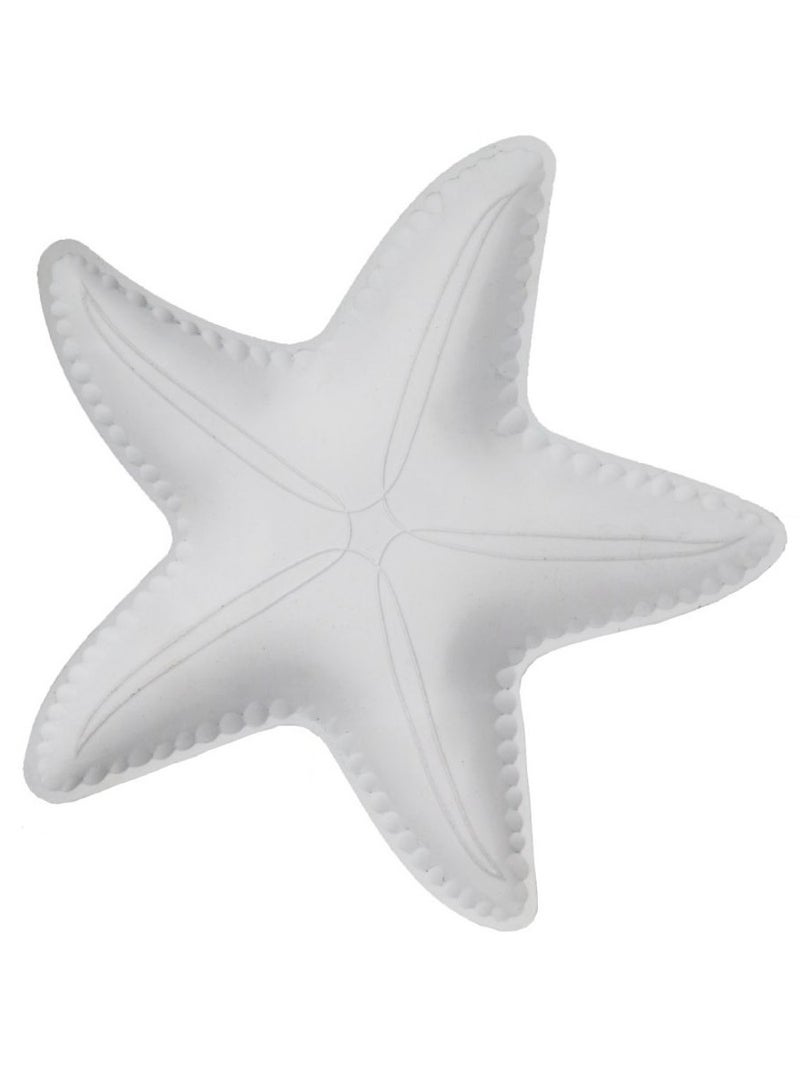 YINZUO Mediterranean  Starfish Plate Tray Coastal Decorative Tray for Coffee Table, Living Room, Dining Room, and Storage - Image 1