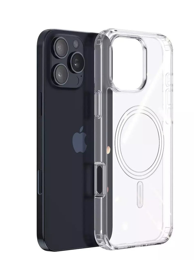 دوكس دوتشيز Dux Ducis Clin Mag Series Transparent Case for iPhone 16 Pro - Clear - Image 3