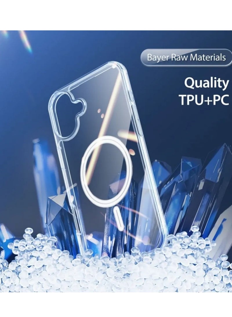 دوكس دوتشيز Dux Ducis Clin Mag Series Transparent Case for iPhone 16 Pro - Clear - Image 4