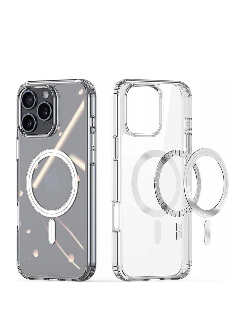 دوكس دوتشيز Dux Ducis Clin Mag Series Transparent Case for iPhone 16 Pro - Clear - Image 2