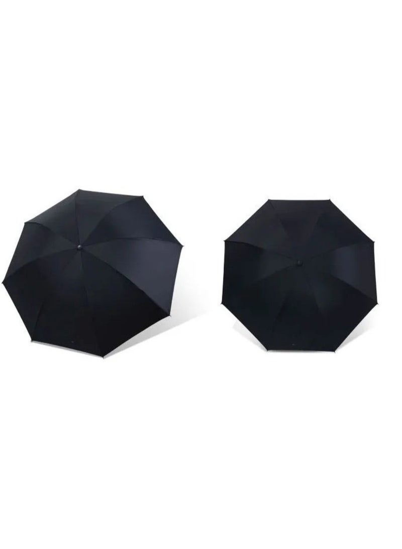 Huitich Fully Automatic Dual-Purpose Umbrella Midsummer Black  - Image 5