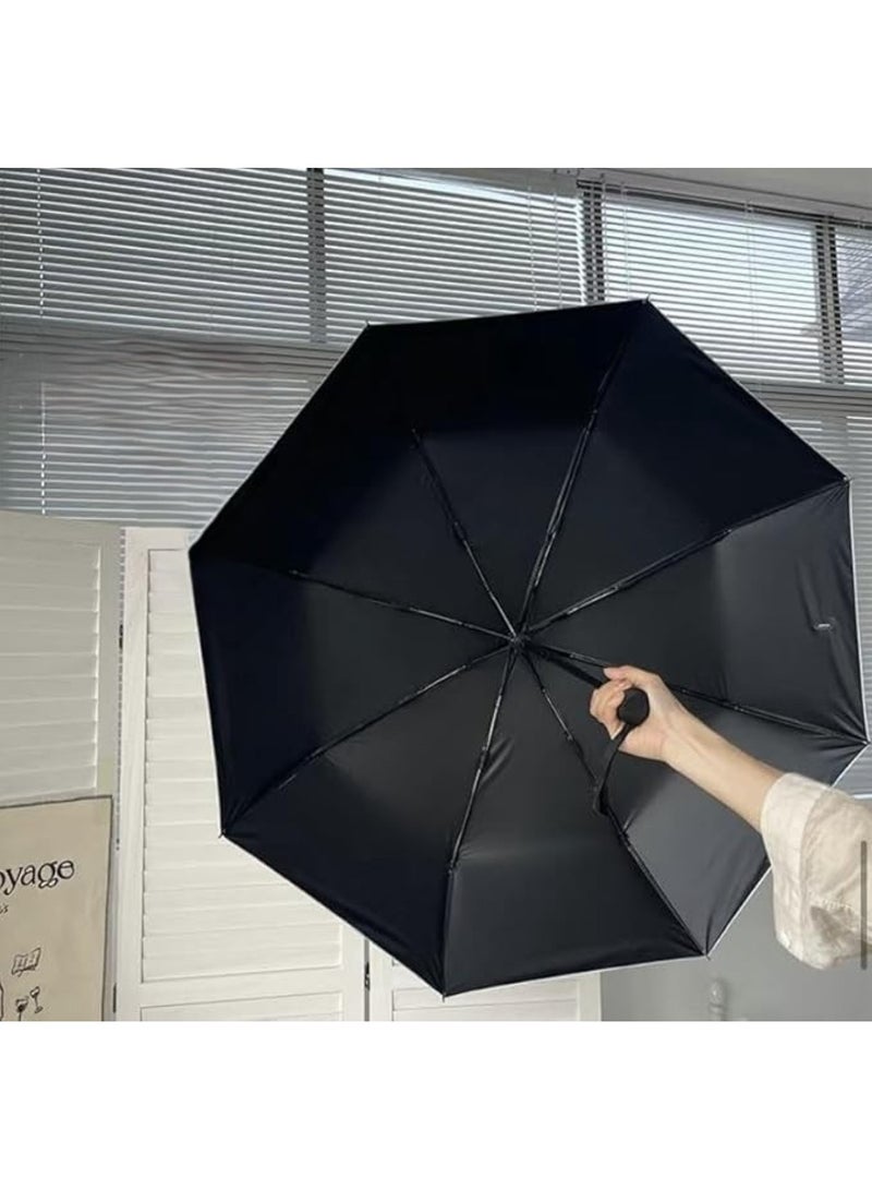 Huitich Fully Automatic Dual-Purpose Umbrella Midsummer Black  - Image 3