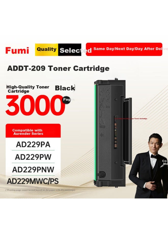 Fumi Addt-209 High Capacity Toner Cartridge Compatible With Aurora Ad229mwc, Ad229pa, Ad229pnw/ma/mna, Ad229ps, Ad209pw Printers - Image 1