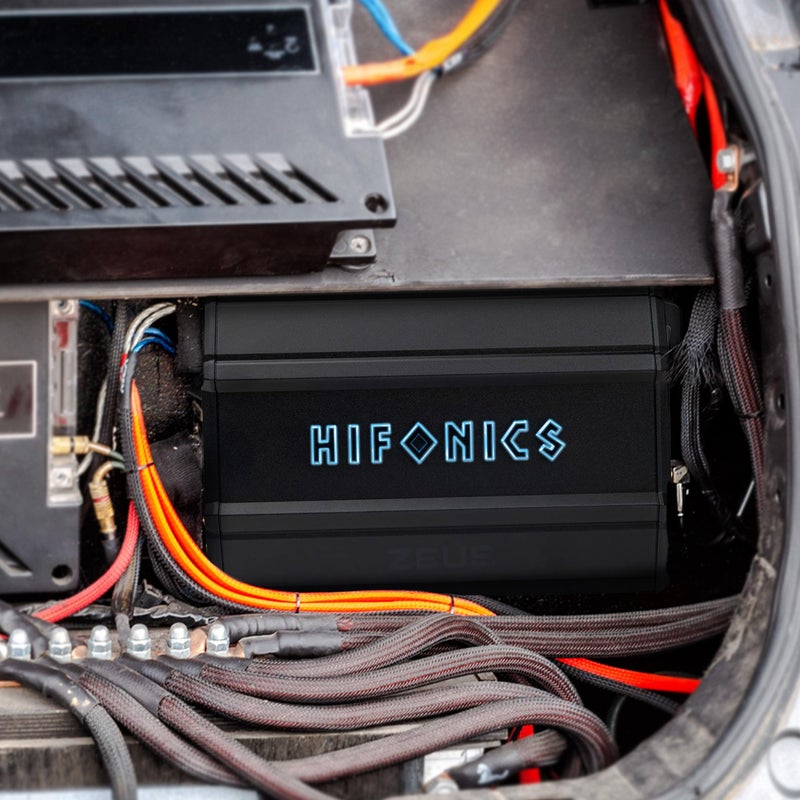 Hifonics Zeus Delta 750 Watt Compact 4 Channel Nickel Plated Mobile Car Audio Amplifier with Auto Turn On Feature, ZD-750.4D, Black - Image 5