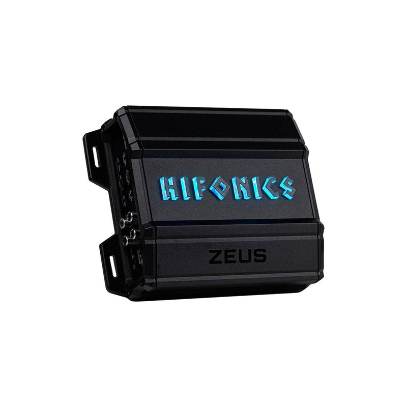 Hifonics Zeus Delta 750 Watt Compact 4 Channel Nickel Plated Mobile Car Audio Amplifier with Auto Turn On Feature, ZD-750.4D, Black - Image 1