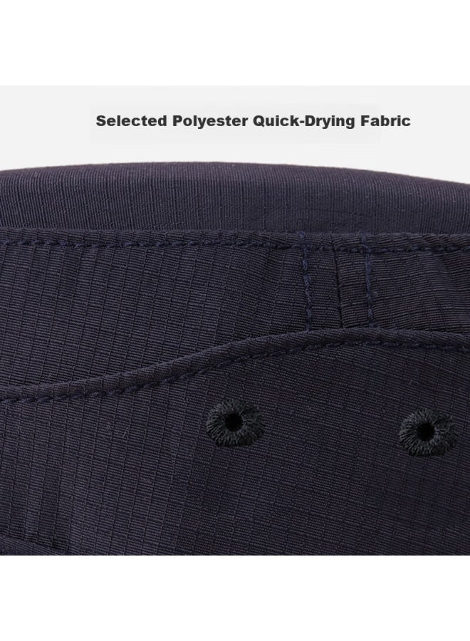 Denssyne Short Brim Quick-dry Hat For Men, All-season Outdoor Sports Fast-drying Baseball Cap, Autumn Casual Versatile Flat Top Hat - Image 2