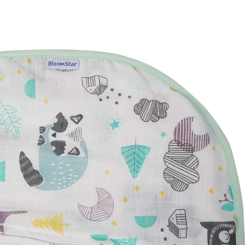 BLOOMSTAR Toddler Sleeping Sack Muslin Cotton Lightweight Wearable Blanket Thin Summer Sleeping Bag Baby Sleeveless Sleep Sacks 0.5 Tog Boy Soft 6-12 Months Girl Infant Sleep Bag 12-18 Months Toddler 2T - Image 3