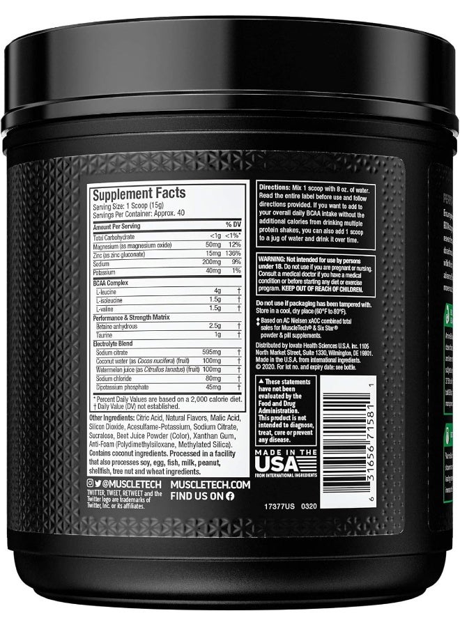 MuscleTech Amino Build 40 Servings Strawberry Watermelon - Image 2