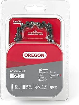 Oregon S56 16 Inch Semi Chisel Chain Saw Chain Fits Craftsman - Image 1