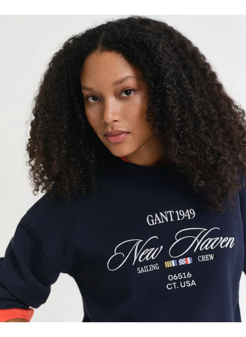 GANT Gant Graphic C-Neck Sweat