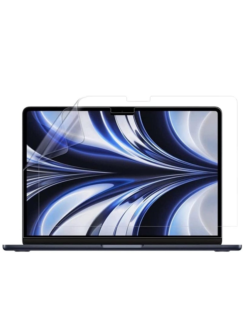 NTECH Pack of 1 Clear Screen Protector for MacBook Air 13.6-inch M2 Chip 2022 (Model A2681) HD Protective Film Anti-Glare Anti Scratch Laptop Screen Protector - Clear - Image 1