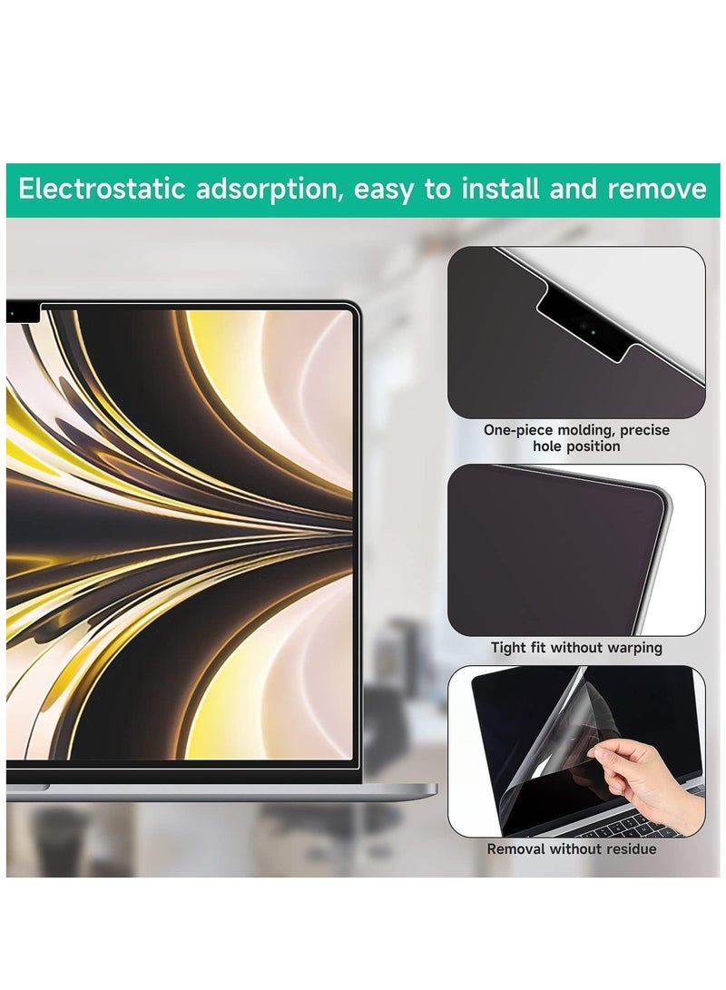 NTECH Pack of 1 Clear Screen Protector for MacBook Air 13.6-inch M2 Chip 2022 (Model A2681) HD Protective Film Anti-Glare Anti Scratch Laptop Screen Protector - Clear - Image 5