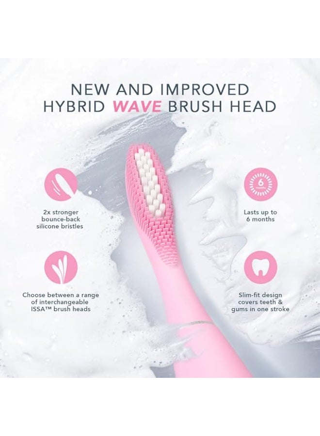 فوريو رأس فرشاة فوريو إيسا هايبرد ويف لفرشاة الأسنان الكهربائية - وردي لؤلؤي، وحدة واحدة - Image 2