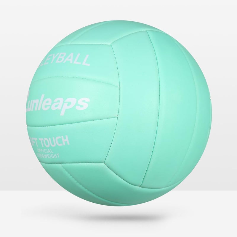 Runleaps Volleyball, Waterproof Indoor Outdoor Volleyball for Beach Game Gym Training (Official Size 5) - Image 2