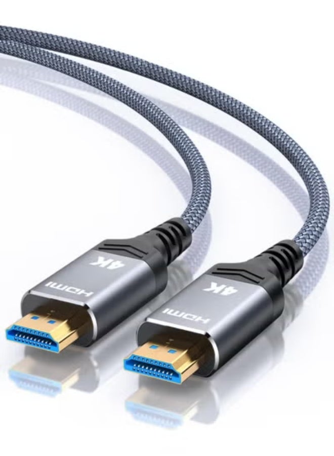 كيبل HDMI ألياف بصرية 4K بطول 165 قدم – سرعة عالية 18 جيجابت/ثانية مع HDR، إيثرنت وARC – متوافق مع PS5/PS4 - Image 1