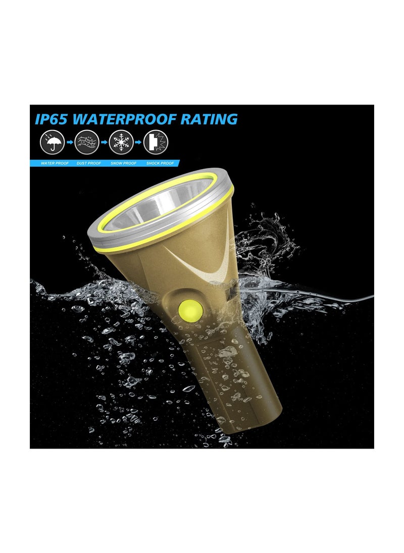 Y&D Rechargeable Led Flashlight 10000Lumens Super Bright 3 Light Modes High Power Zoomable Powerful Handheld Spotlight for Camping Emergencies  - Image 4