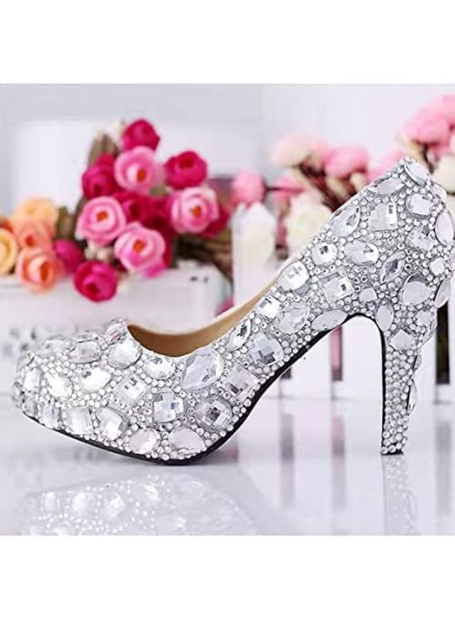200Pcs Teardrop Crystal Acrylic Sew On Flatback Rhinestones Faceted Crystal Beads for Clothes Shoes Dress DIY Jewelry Making Crafts Decoration (White, 14 x10 mm)  - Image 5