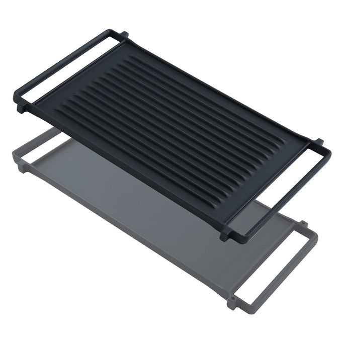 WB31X24998 WB31X24738 GRIDDLE REPLACEMENT PARTS FOR GE STOVE TOP PARTS JXGRILL1 GENERAL ELECTRIC GAS RANGE REVERSIBLE CAST IRON CENTER GRIDDLE PLATE FLAT TOP PAN 1 PACK