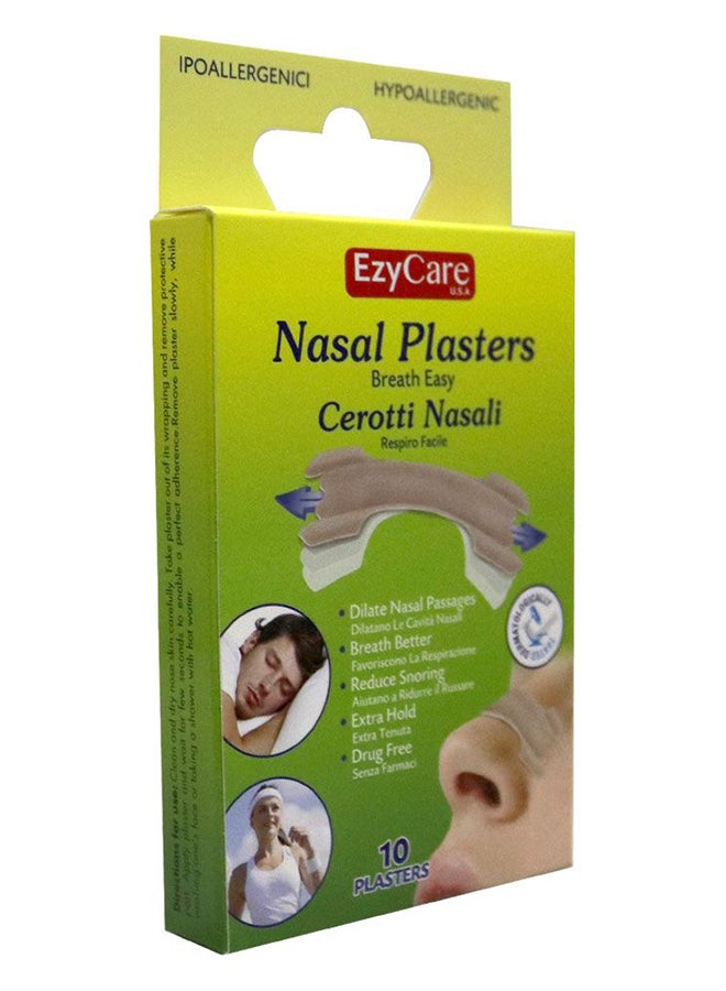 EzyCare لصقات الأنف بreathe Easy 10'S 804051