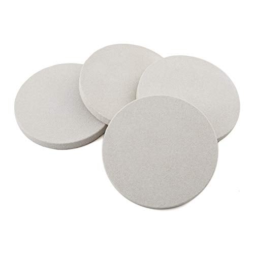 ثيريستي ستون Strstystone Sandstone Stakests 4 بوصة مستديرة طبيعية طبيعية - Image 4