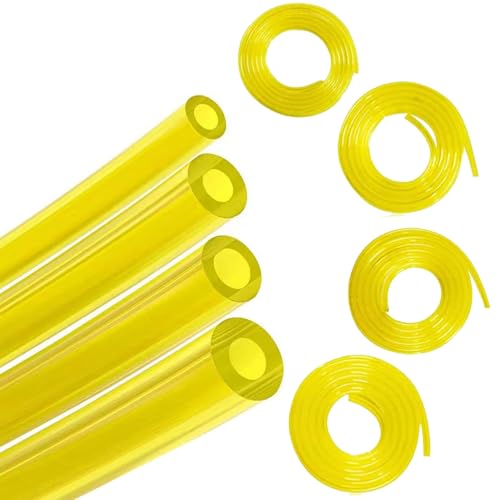 HPENP Fuel Line 4 Size 2-Feet-Long Fuel Line Hose Tube I.D. x O.D. 3/32" x 3/16" 1/8" x 3/16" 1/8" x 1/4" .080" x .140" for Poulan Craftman Chainsaw String Trimmer Blower (2) - Image 1
