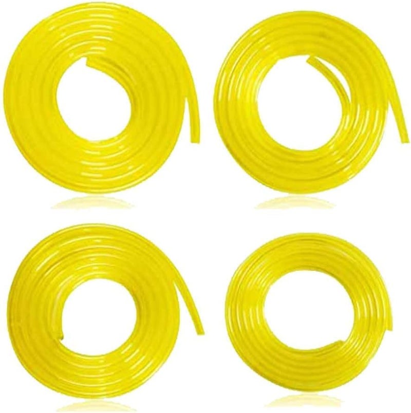 HPENP Fuel Line 4 Size 2-Feet-Long Fuel Line Hose Tube I.D. x O.D. 3/32" x 3/16" 1/8" x 3/16" 1/8" x 1/4" .080" x .140" for Poulan Craftman Chainsaw String Trimmer Blower (2) - Image 3
