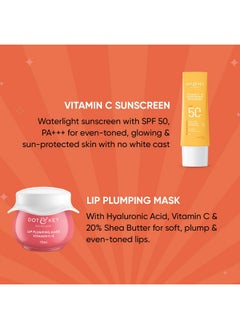 Dot & Key Dot & Key Glow Boosters | Premium Facial Gift Set for Women & Men | All Skin Types | Pack of 4 | Foming Face Wash, Sunscreen, Moisturizer and Lip Balm | Gift For Her & Him | Premium Packaging  - Image 2