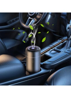 Generic Mini USB Car Aromatherapy Diffusers for Essential Oils Small Humidifier with 7-LED Color Changing for Room Home Office Bedroom  - Image 1