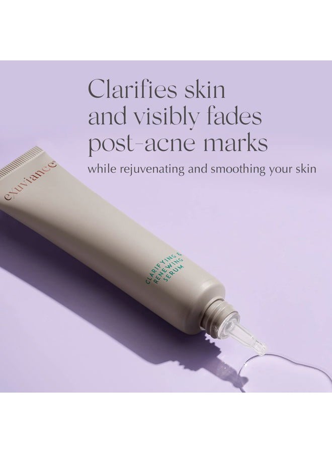 Exuviance Clarifying & Renewing Serum, with Niacinamide, NeoGlucosamine and Licorice Root Extract for Oily Skin. Non-Comedogenic, Lightweight, Non-Greasy, 1fl oz - Image 3