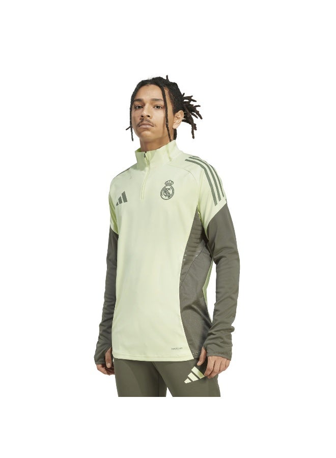 Adidas Real Tr Top Green Football Track Tops For Men XS - Image 2