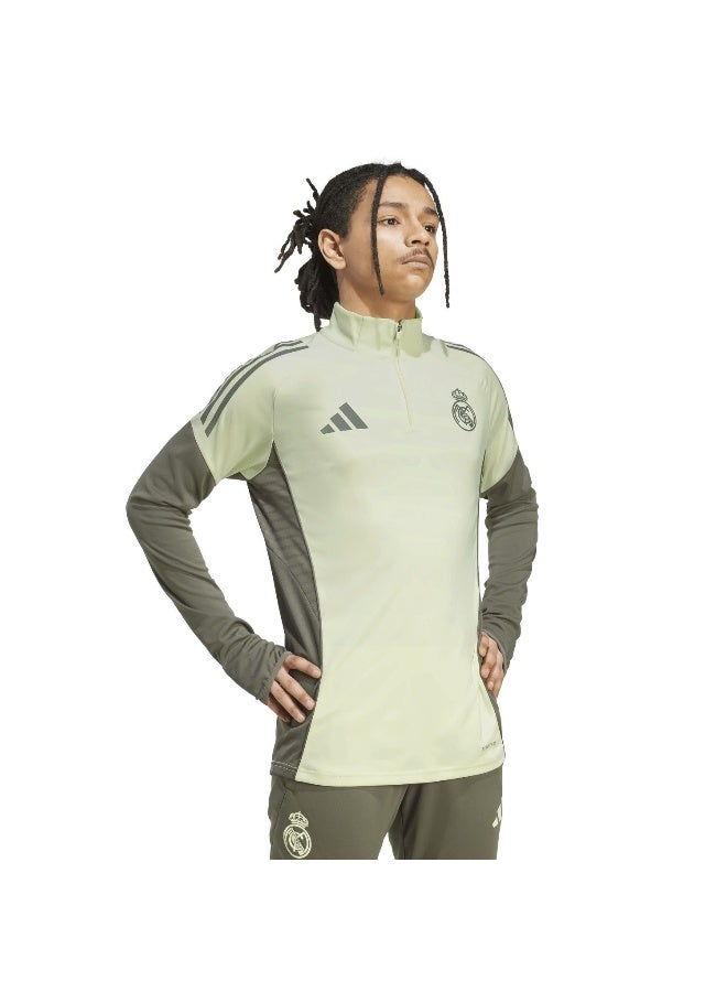 Adidas Real Tr Top Green Football Track Tops For Men XS - Image 4