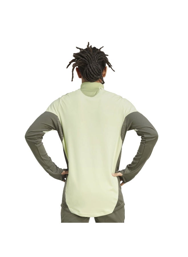 Adidas Real Tr Top Green Football Track Tops For Men XS - Image 3