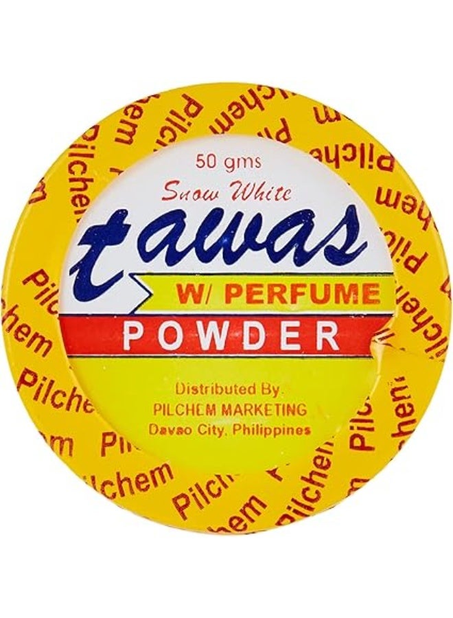 Snow White Tawas Powder w/Perfume 50g - Image 2