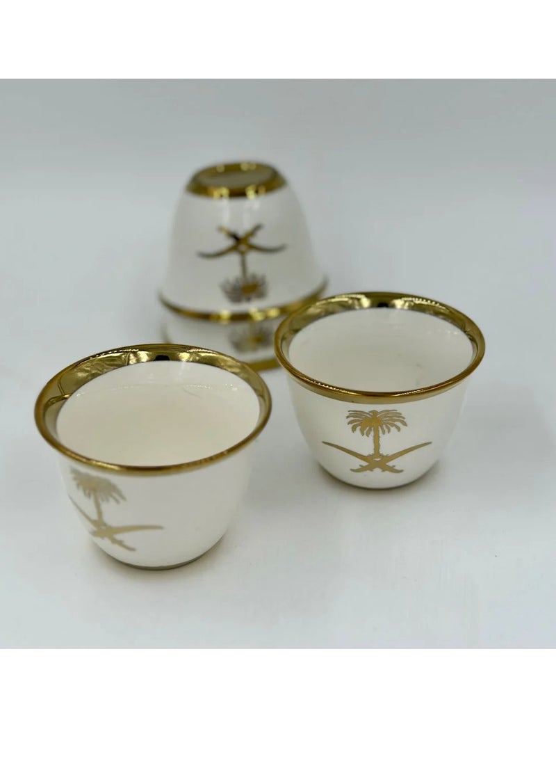 Seven and Palm Kingdom Coffee Cups, 12 Pieces  - Image 5