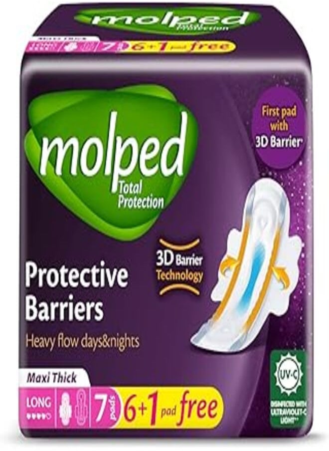 Molped Molped Total Protection - Single Pack - long 7 Pads 