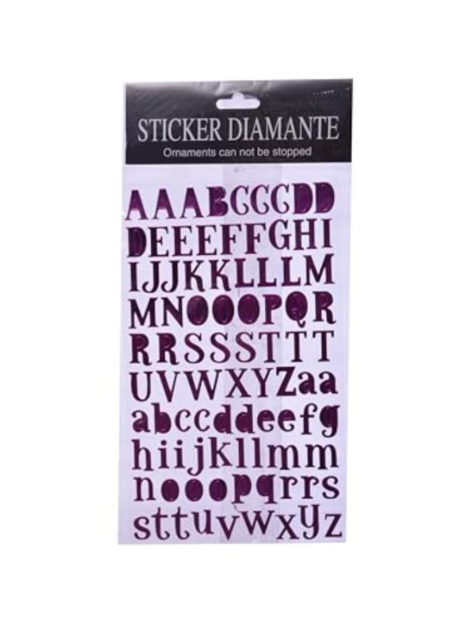 English Letters Decoration for Kids Room 104 Pieces  Blue  4 Pieces - Image 3