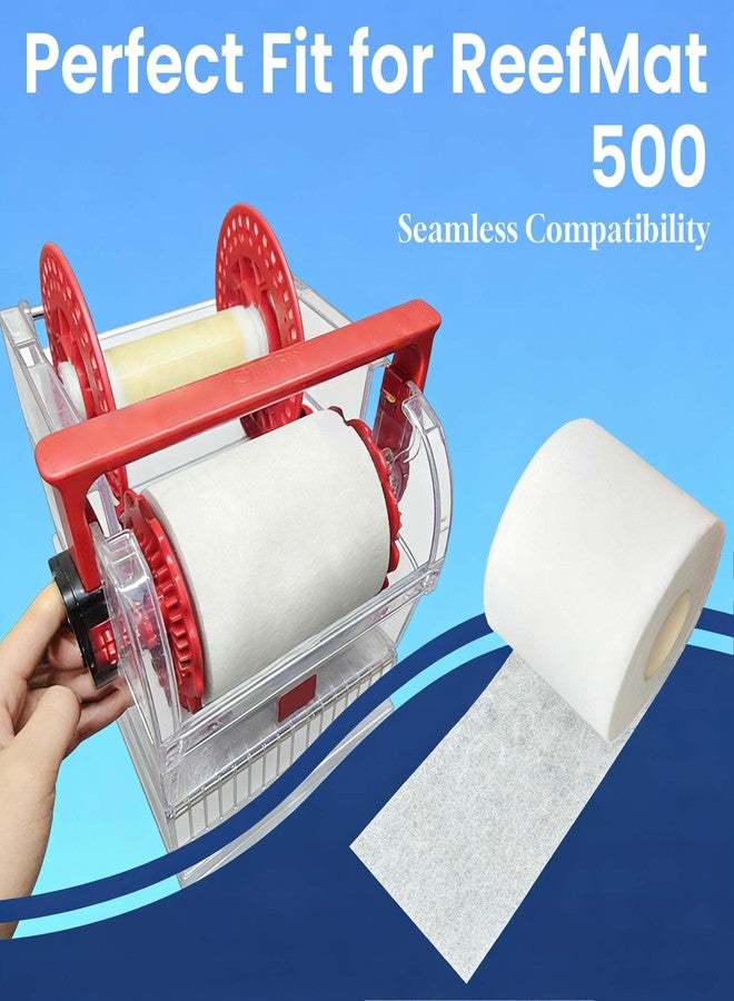 PurifyLogix Replacement Fleece Roll for Red Sea 500, 92' Long * 4.45" High, Superior Filtration System for ReefMat 500, Automated Maintenance Filter Roll, Crystal-Clear Saltwater Reef Tanks - Image 3