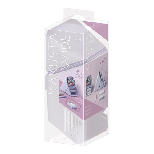 Sonic Pen Case Cakusta Portable Pen Holder Wide with Drawer, Violet FD-2045-V - Image 2