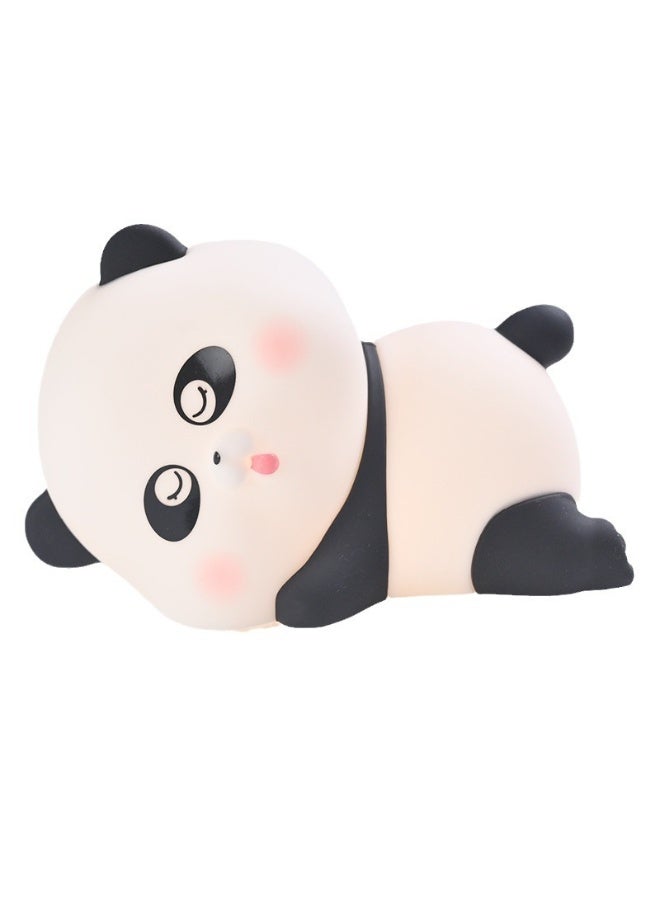 Panda Silicone Night Light for Kids, Tap Control 16 RGB Colors Cute Bear Lamp with Timer, 1200mAh Rechargeable Baby Bedside Light, 8-12 Hours Runtime, CE Certified, Gift for Children Bedroom - Image 5