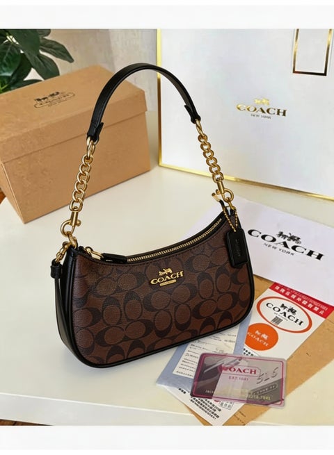 Coach bag Teri Shoulder Bag In Signature Canvas for women
