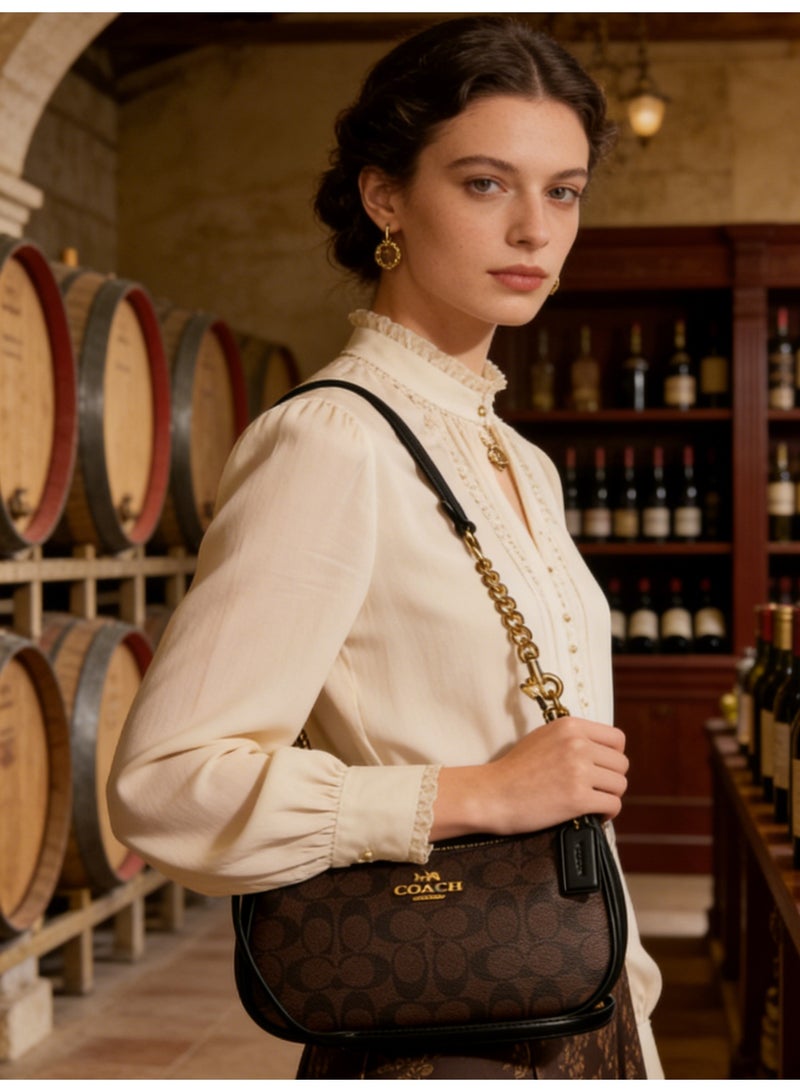 coachoutlet Coach bag Teri Shoulder Bag In Signature Canvas for women - Image 2