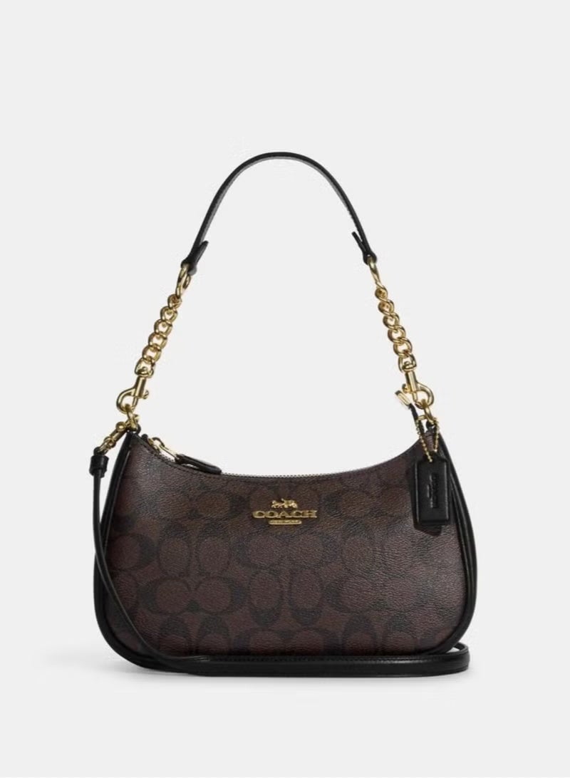 coachoutlet Coach bag Teri Shoulder Bag In Signature Canvas for women - Image 3