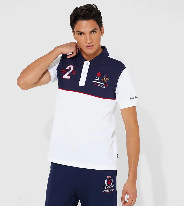 Casual Short Sleeve Polo T-Shirt