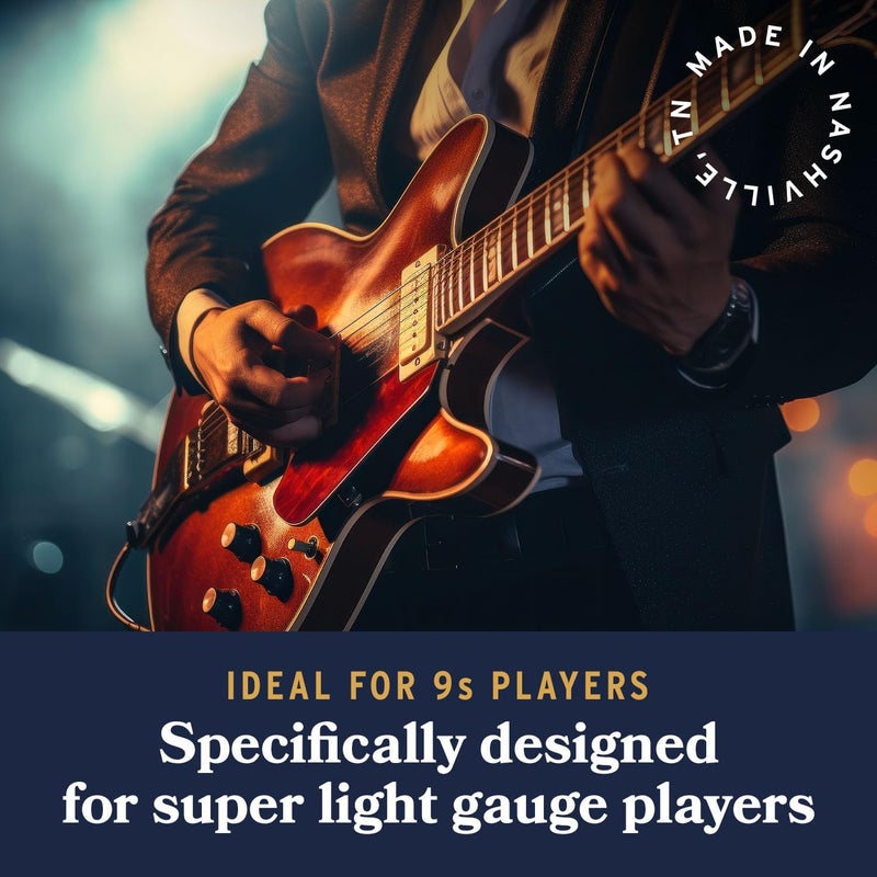 Stringjoy BAL9 Signatures Nickel Wound Guitar Strings, 9-42 Super Light Gauge, Electric Guitar Strings for Enhanced Tone, Guitar Strings Electric 6 String Set - Image 5