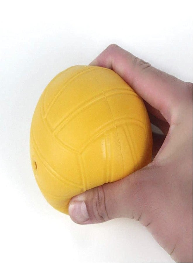 Aolowewin Spike Replacement Balls, Roundnet Game Extra Balls, for Playground, Water Pool Lawn Beach, Yellow 3.5-inch (2-Pack Balls with Pump) - Image 5
