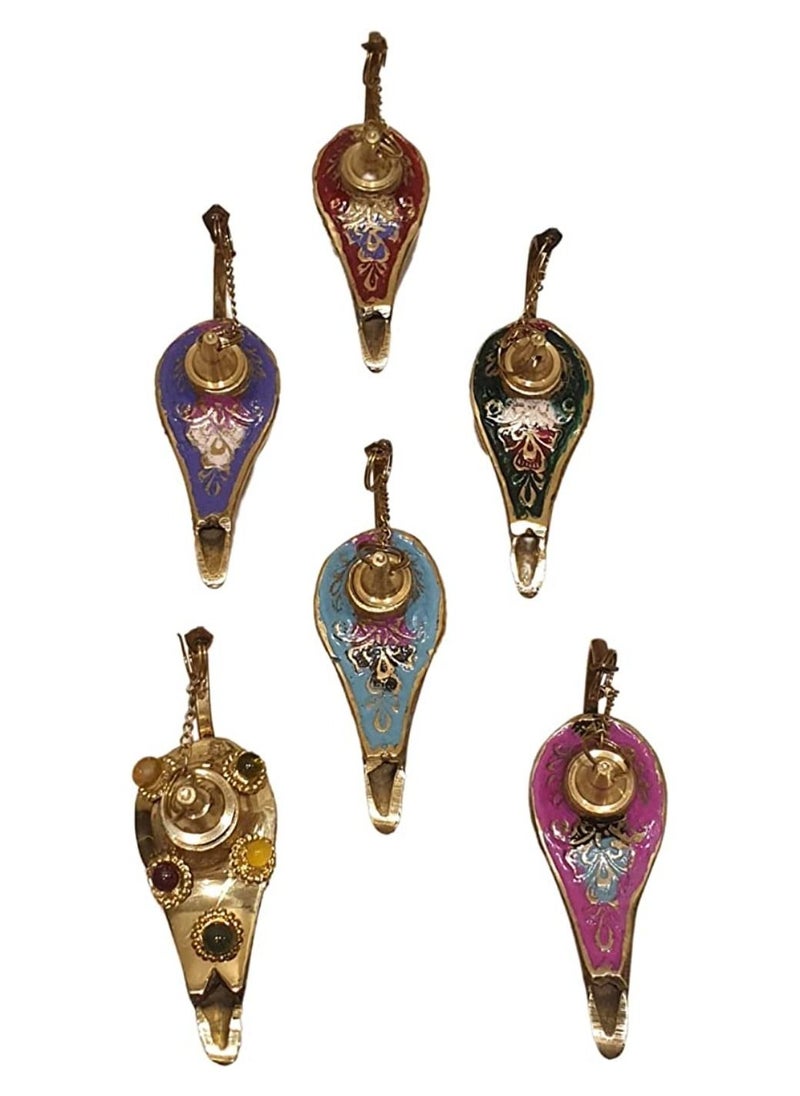 QUESERA Lamp Burner Hand Painted Chirag Lamp decor house  - Image 2