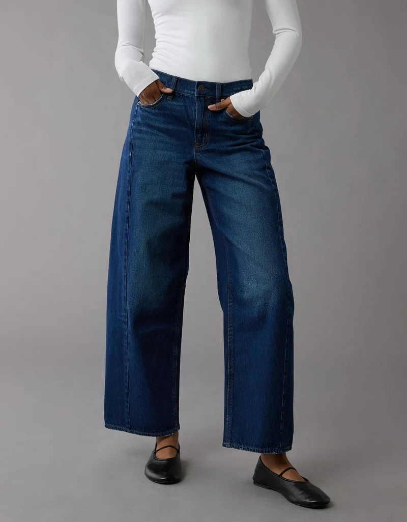 American Eagle AE Strigid Barrel Jean