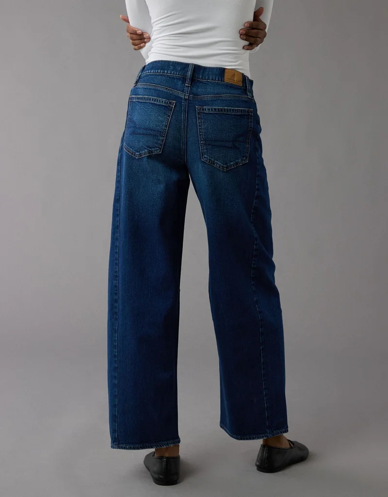 American Eagle  AE Strigid Barrel Jean for Women | Best Price UAE